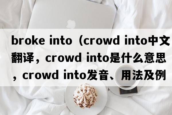 broke into（crowd into中文翻譯，crowd into是什么意思，crowd into發(fā)音、用法及例句）