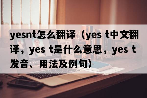 yesnt怎么翻譯（Yes t中文翻譯，Yes t是什么意思，Yes t發(fā)音、用法及例句）