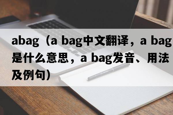 abag（a bag中文翻譯，a bag是什么意思，a bag發(fā)音、用法及例句）