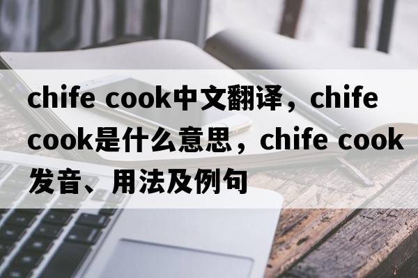 chife cook中文翻譯，chife cook是什么意思，chife cook發(fā)音、用法及例句