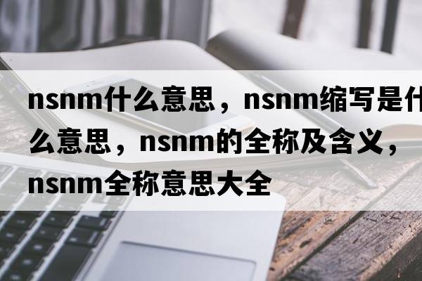 nsnm什么意思，nsnm縮寫(xiě)是什么意思，nsnm的全稱(chēng)及含義，nsnm全稱(chēng)意思大全