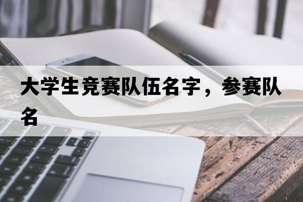 大學(xué)生競賽隊伍名字，參賽隊名
