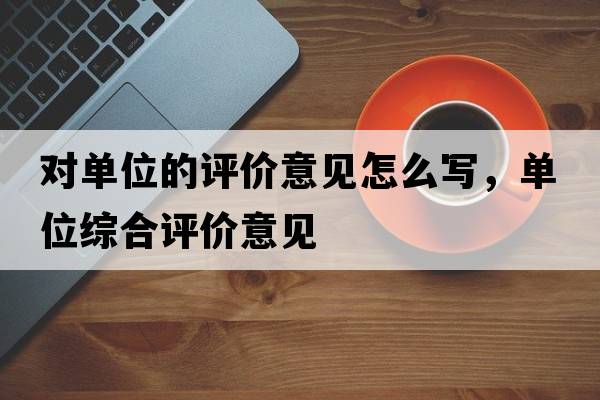 對單位的評價(jià)意見(jiàn)怎么寫(xiě)，單位綜合評價(jià)意見(jiàn)