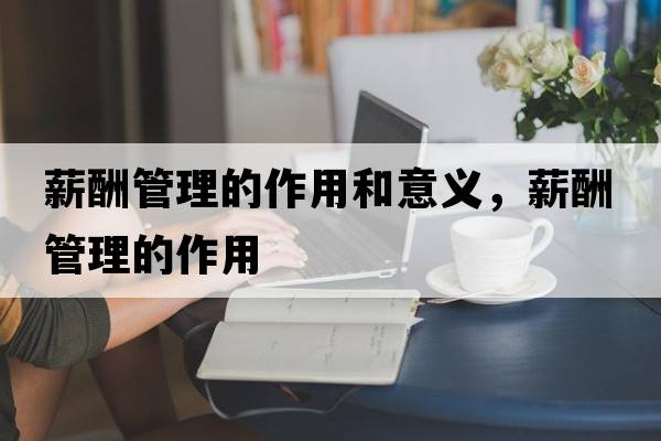 薪酬管理的作用和意義，薪酬管理的作用