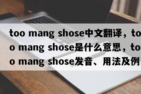 too mang shose中文翻譯，too mang shose是什么意思，too mang shose發(fā)音、用法及例句