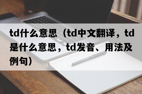 td什么意思（td中文翻譯，td是什么意思，td發(fā)音、用法及例句）