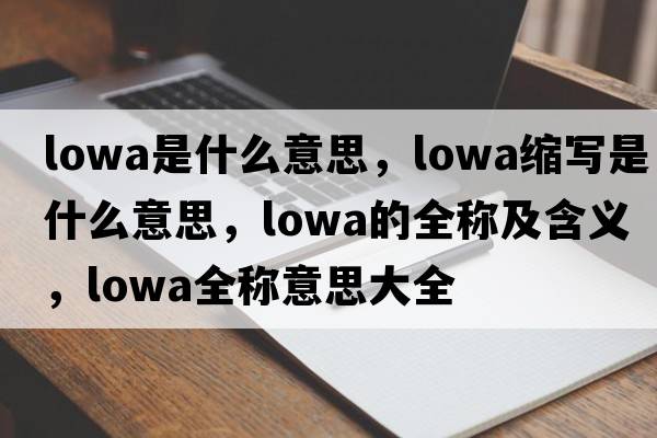 lowa是什么意思，lowa縮寫(xiě)是什么意思，lowa的全稱(chēng)及含義，lowa全稱(chēng)意思大全