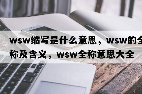 wsw縮寫(xiě)是什么意思，wsw的全稱(chēng)及含義，wsw全稱(chēng)意思大全