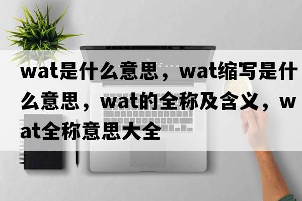 wat是什么意思，wat縮寫(xiě)是什么意思，wat的全稱(chēng)及含義，wat全稱(chēng)意思大全