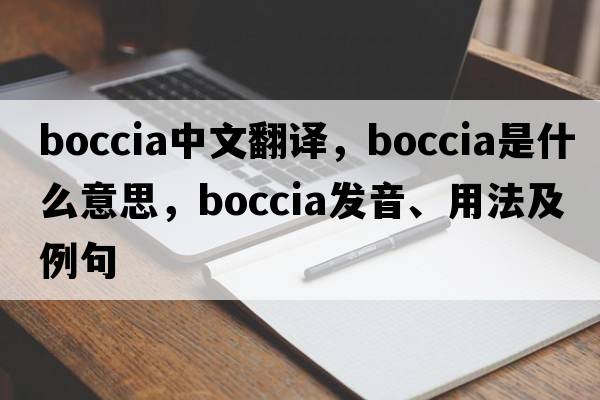 boccia中文翻譯，boccia是什么意思，boccia發(fā)音、用法及例句