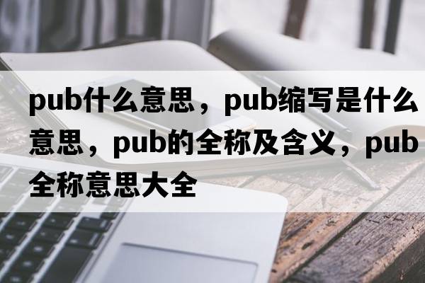 Pub什么意思，pub縮寫(xiě)是什么意思，pub的全稱(chēng)及含義，pub全稱(chēng)意思大全