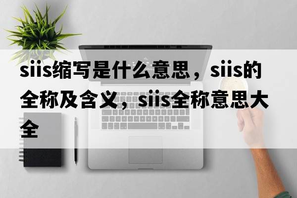 siis縮寫(xiě)是什么意思，siis的全稱(chēng)及含義，siis全稱(chēng)意思大全