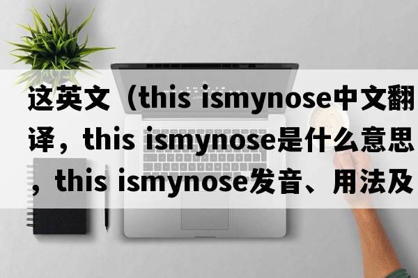 這英文（this ismynose中文翻譯，this ismynose是什么意思，this ismynose發(fā)音、用法及例句）