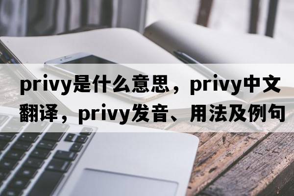 privy是什么意思，privy中文翻譯，privy發(fā)音、用法及例句