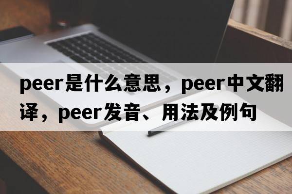 peer是什么意思，peer中文翻譯，peer發(fā)音、用法及例句