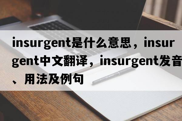 insurgent是什么意思，insurgent中文翻譯，insurgent發(fā)音、用法及例句