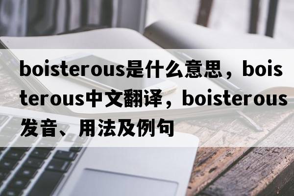 boisterous是什么意思，boisterous中文翻譯，boisterous發(fā)音、用法及例句