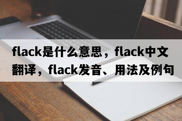flack是什么意思，flack中文翻譯，flack發(fā)音、用法及例句