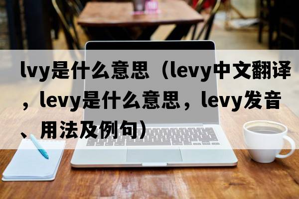 lvy是什么意思（levy中文翻譯，levy是什么意思，levy發(fā)音、用法及例句）