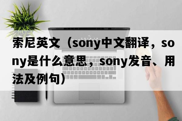 索尼英文（SONY中文翻譯，SONY是什么意思，SONY發(fā)音、用法及例句）