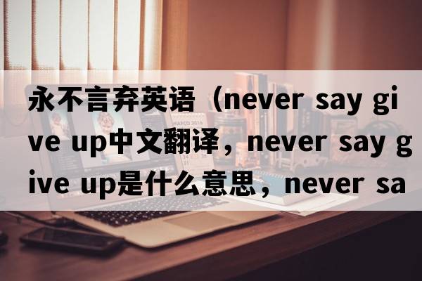 永不言棄英語(yǔ)（never say give up中文翻譯，never say give up是什么意思，never say give up發(fā)音、用法及例句）